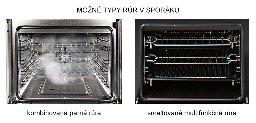 typy rúr - sporák GENESI, š 90 cm, 1 rúra, sklo typy rúr - sporák GENESI, š 90 cm, 1 rúra, sklo